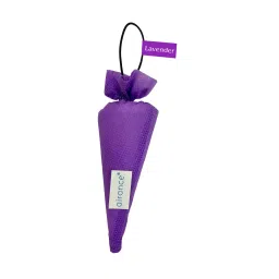 Airance 60 g Lavender Fragrance Hanging Camphor Cone Car Air Freshener-picture-19