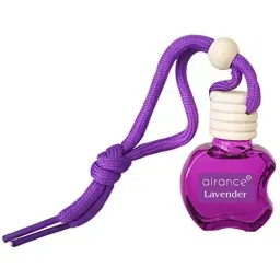 Airance 9 ml Lavender Fragrance Apple Shape Hanging Aroma Diffuser Car Air Freshener-picture-33