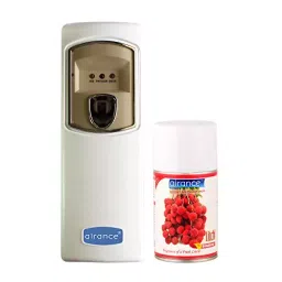 Airance Automatic LED Room Freshener Dispenser Machine with 250 ml Litchi Fragrance Spray Bottle (Pack of 2)-image-21