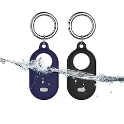 Aircawin for Samsung Galaxy SmartTag2 Case Cover(2 Pack),SmartTag2 Holder Case,Anti-Lost Silicone Full Protective Case for Smart Tag 2 Holder Cover with Keychain for Keys/Bags/Pets/Luggage/Valuables-image-26