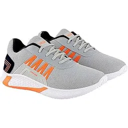 aircum Best Running Shoes, Training Shoes, Gym Shoes, Sports Shoes Sneakers for Men - Orange-Grey-picture-53