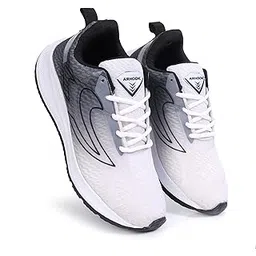 Smoke-Grey Running Walking Extra Jump Lightweight Sports Shoes Men's-image-3