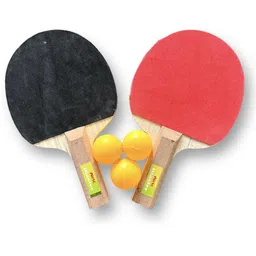 airic Blaster (2 racquets and 3 balls) for kids and beginners Table Tennis Kit-picture-10