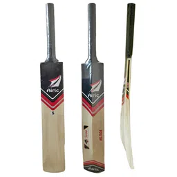Airic Willow Wooden Cricket Bat  - Light Brown-picture-16