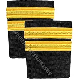 airlines store Second Officer Epaulet-02 Golden Bar-picture-17