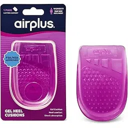 Airplus Gel Heel Cushion Shoe Insert/Insole for Instant Heel Comfort and Heel Spur Relief, Women's, 1-Pair-picture-41