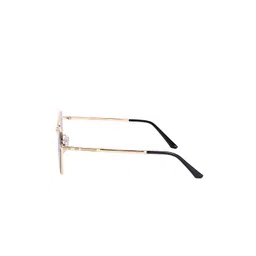 AISLIN Men Wayfarer Sunglasses with UV Protected Lens ES_12862-91-AS-2325-BRBL-GLD-WFSQ image 2