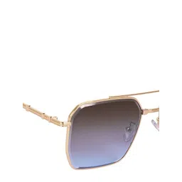 AISLIN Men Wayfarer Sunglasses with UV Protected Lens ES_12862-91-AS-2325-BRBL-GLD-WFSQ image 5