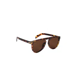 AISLIN Unisex Aviator Sunglass With UV Protected Lens ES_12333-93-AS-990-BRW-oBRW-AV-picture-10