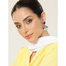 AITIHYA Dome Shaped Jhumkas Earrings-picture-23