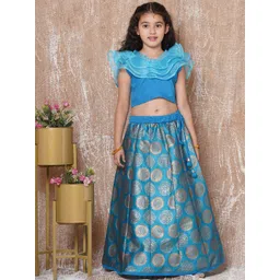 Aj DEZInES Girls Ready to Wear Lehenga & Choli Set-picture-22