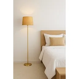 A.J Handicrafts Metal Floor Lamp with Floral Print Shade, Lamp for Living Room, Bedroom, Office-picture-14