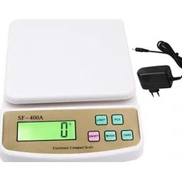 AJ HUB Portable Kitchen Weight Scale Machine With Batteries And Adopter Weighing Scale-picture-28