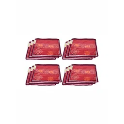 Ajabh Maroon Set of 6 Regular Multi-Utility Organisers-picture-42
