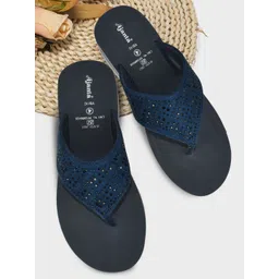 Ajanta Women Embellished Open Toe Flats-picture-22