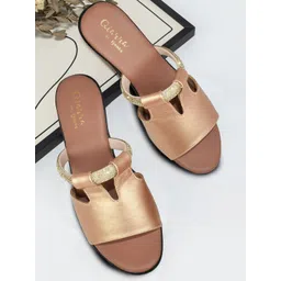 Ajanta Women Embellished Synthetic Regular Comfort Sandals Heels-picture-12