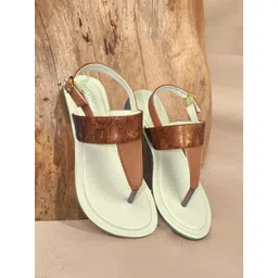 Ajanta Women Printed Open Toe Flats with Buckles-picture-13