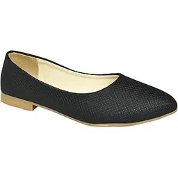 ajanta Women Stylish Ethnic Slip on Comfortable Casual Flat Ballerina for Women & Girls-picture-46