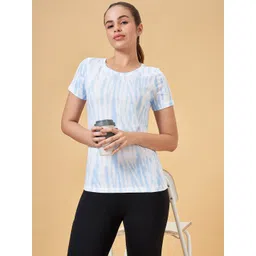 Ajile by Pantaloons Abstract Printed Pure Cotton T-shirt-picture-21