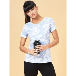 Ajile by Pantaloons Abstract Printed Round Neck Cotton T-shirt-picture-26
