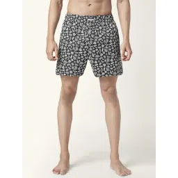 Ajile by Pantaloons Black Cotton Regular Fit Printed Boxers-picture-13