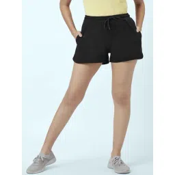 Ajile by Pantaloons Black Cotton Shorts-picture-27