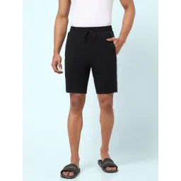 Ajile By Pantaloons Black Cotton Slim Fit Shorts-picture-39