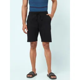 Ajile By Pantaloons Black Cotton Slim Fit Shorts-picture-36