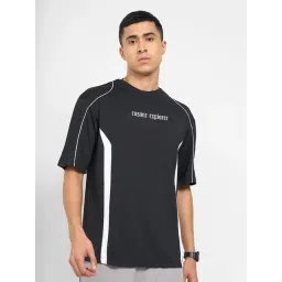 Ajile By Pantaloons Black Loose Fit Sports T-Shirt-picture-20