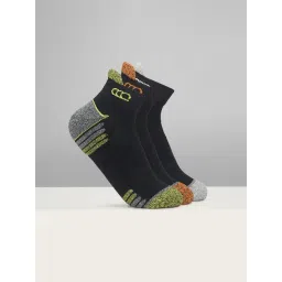 Ajile by Pantaloons Black Nylon Textured Socks Pack of 3 (Large)-picture-48