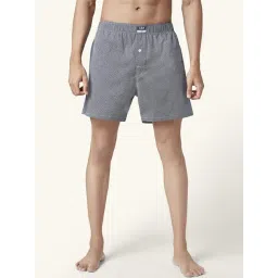 Ajile by Pantaloons Blue Cotton Regular Fit Printed Boxers-picture-33