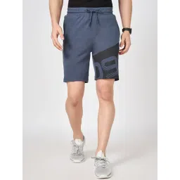 Ajile By Pantaloons Blue Cotton Regular Fit Printed Shorts-picture-34