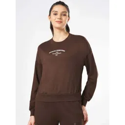 Ajile by Pantaloons Brown Cotton Printed Sweatshirt-picture-10