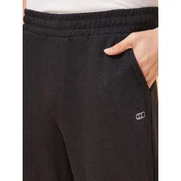 Ajile by Pantaloons Charcoal Black Cotton Regular Fit Joggers image 5