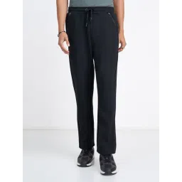 Ajile By Pantaloons Charcoal Black Relaxed Fit Sports Trackpants-picture-20
