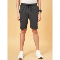 Ajile By Pantaloons Charcoal BlackRegular Fit Sports Shorts-picture-23