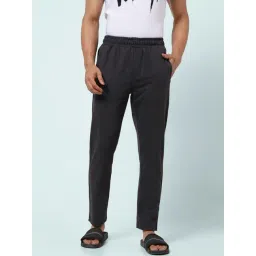Ajile by Pantaloons Charcoal Melange Slim Fit Nightwear Pyjamas-picture-25