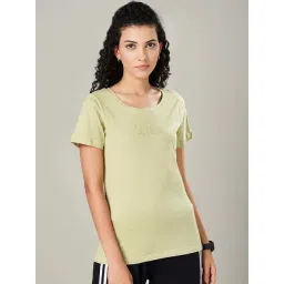 Ajile by Pantaloons Green Cotton T-Shirt-picture-29