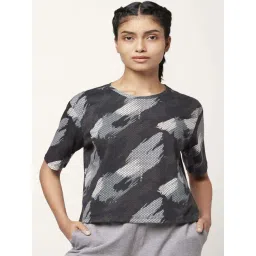 Ajile by Pantaloons Grey Cotton Printed Sports Top-picture-41