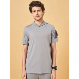 Ajile by Pantaloons Hooded Cotton Silm Fit T-shirt image 3