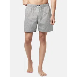 Ajile by Pantaloons Men Black & White Printed Pure Cotton Boxers-picture-35