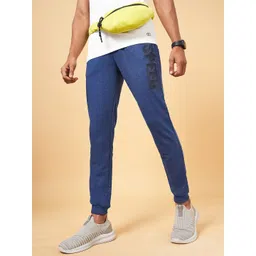 Ajile by Pantaloons Men Blue Solid Slim-Fit Joggers-picture-26