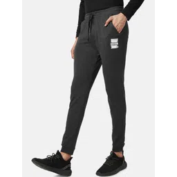 Ajile by Pantaloons Men Charcoal Melange Solid Slim-Fit Joggers-picture-33