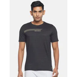 Ajile by Pantaloons Men Charcoal Slim Fit T-shirt-picture-36