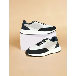 Ajile by Pantaloons Men Colourblocked PU Sneakers-picture-25