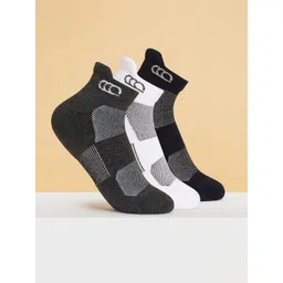 Ajile by Pantaloons Men Pack of 3 Patterned Ankle-Length Socks-picture-10