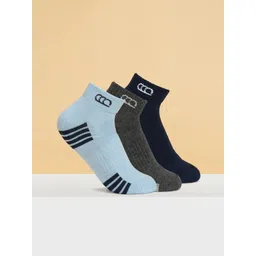 Ajile by Pantaloons Men Pack Of 3 Striped Ankle-Length Socks-picture-12