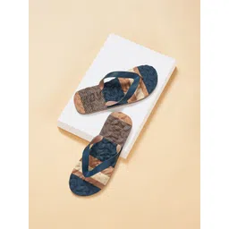 Ajile by Pantaloons Men Striped Thong Flip-Flops-picture-33
