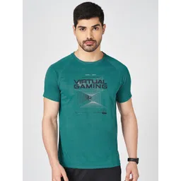 Ajile by Pantaloons Men Typography Printed Round Neck Slim Fit T-shirt-picture-22