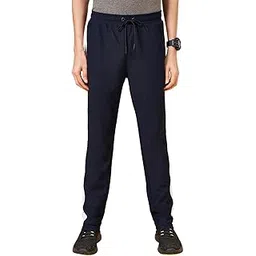 ajile by pantaloons Men's Mid Rise Slim Fit Pants-picture-14